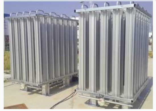 Dàn hóa hơi tự nhiên dùng Oxy/Nito/Ar/CO2 lỏng chịu lạnh, 400m3/h, WP3.0Mpa