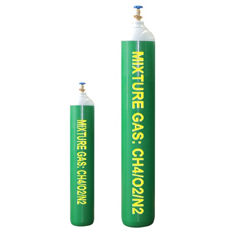 Khí hỗn hợp CH4:2.5%, O2:20.48%, balance N2