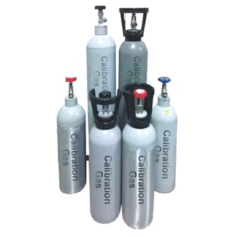 Khí hiệu chuẩn C3H8:50 ppm, O2:20.9%. balance N2