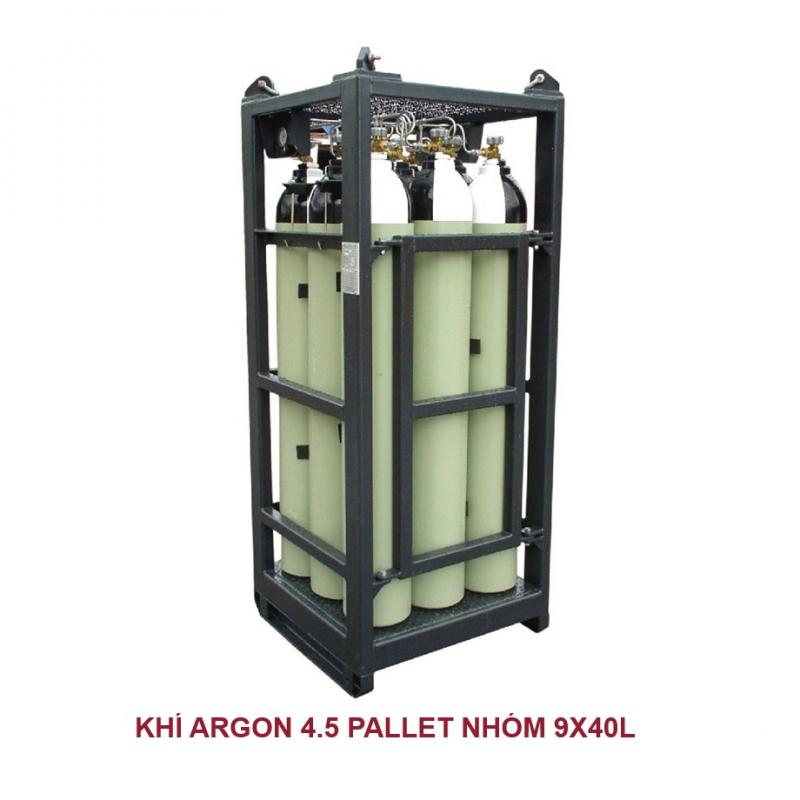Khí hàn mix 80%Ar+20%CO2 pallet 9x40L150bar