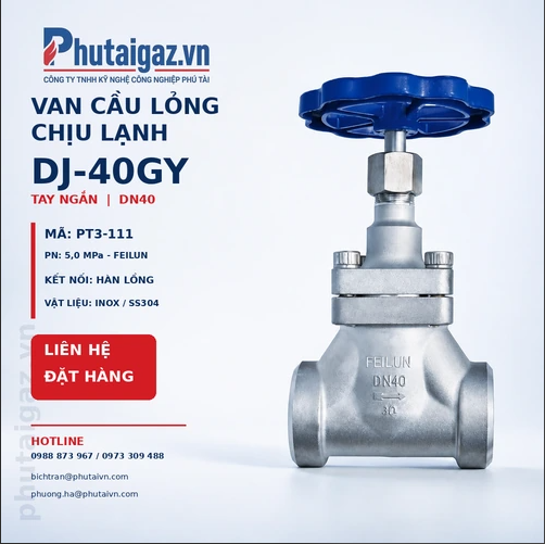 Van chịu lạnh tay ngắn DJ-40GY