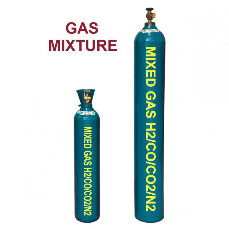 Khí hỗn hợp H2 3.15% CO 4.05% CO2 3.15% N2 89.65%