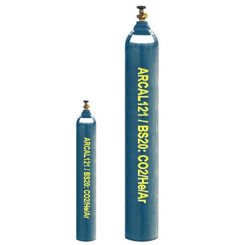 Khí ARCAL121 / BS20 CO2:1%, He:18%, balance Ar