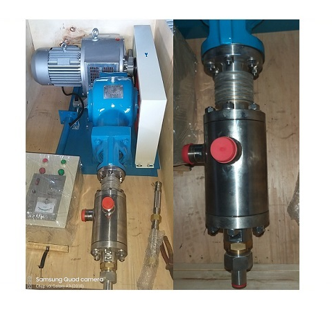 Bơm piston CO2 lỏng 1500kg/h Model BPCO2-1000-1500/10