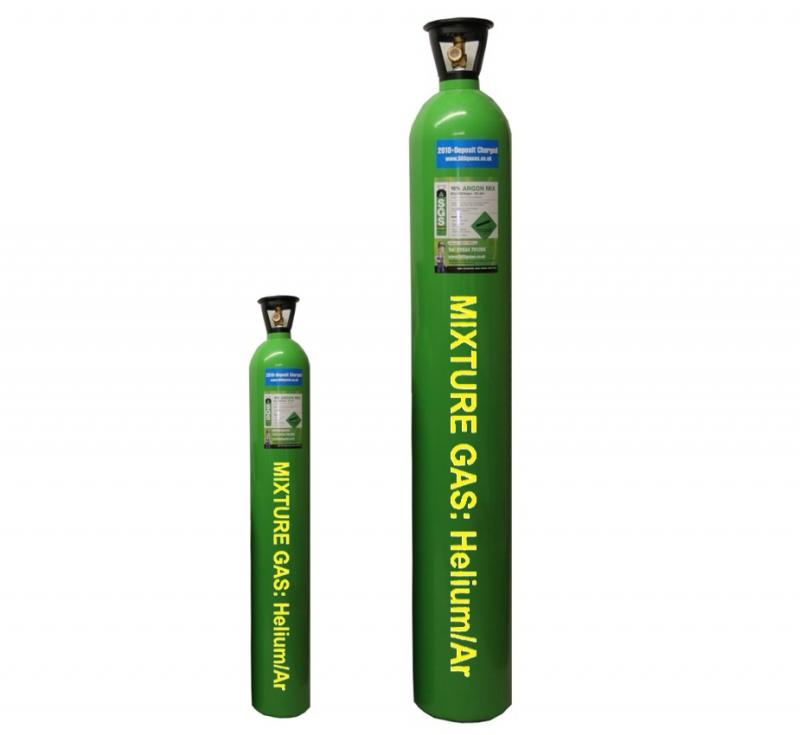 Khí hỗn hợp ARCAL 32 Helium:20%, balance Argon