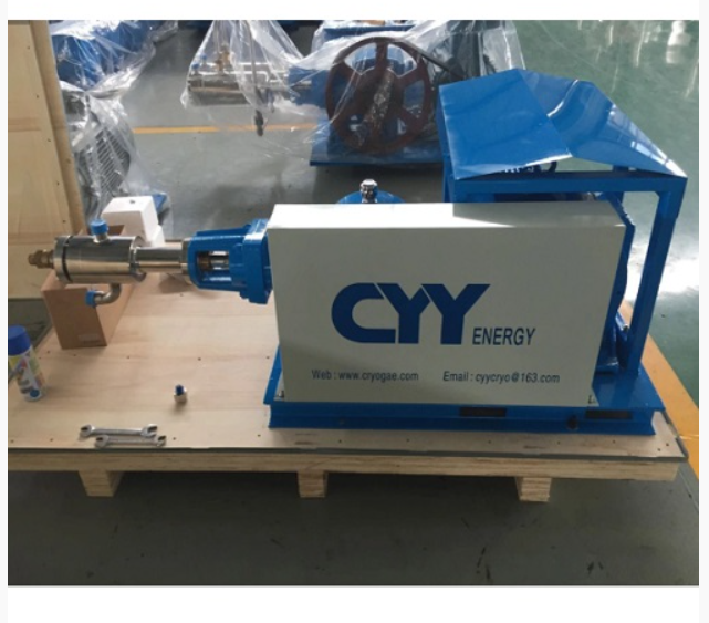 Bơm piston chịu lạnh LOX/LN2/LAR. 400-800L/h-16,5Mpa