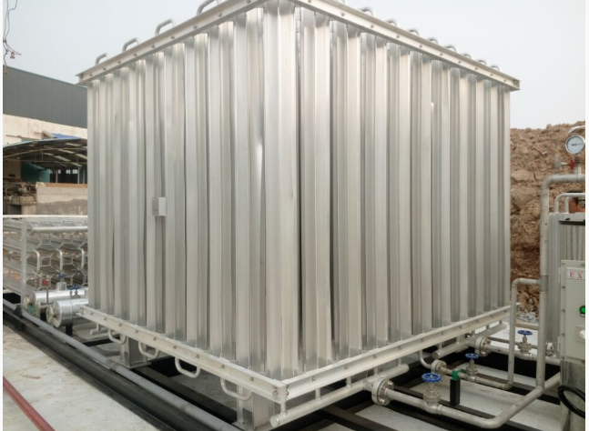 Dàn hóa hơi tự nhiên dùng Oxy/Nito/Ar/CO2 lỏng chịu lạnh, 500m3/h, WP3.0Mpa