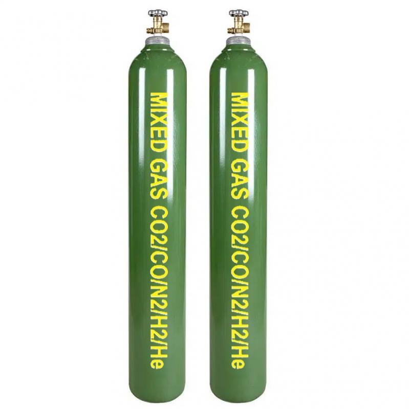 Khí hỗn hợp CO2 1.5% CO 5% N2 18% H2 0.15% He 62.85%