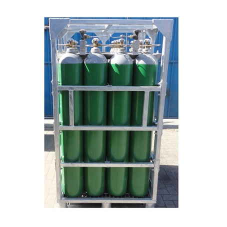 Khí Oxy công nghiệp 2.6 pallet nhóm chai 16x40L